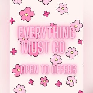CLOSET CLEAROUT! MAKE OFFERS!!!
